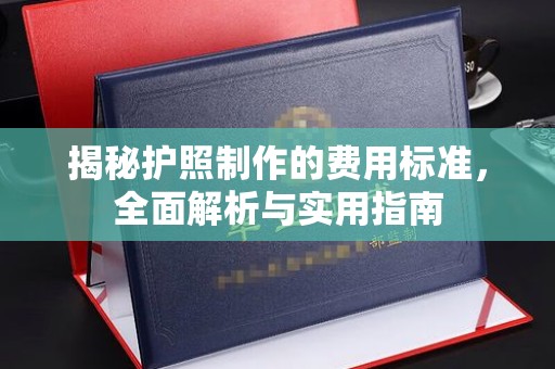 容县揭秘护照制作的费用标准，全面解析与实用指南